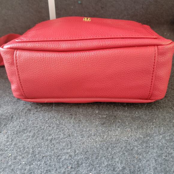 Tommy Hilfiger red leather purse Bag Crossbody - Picture 7 of 14